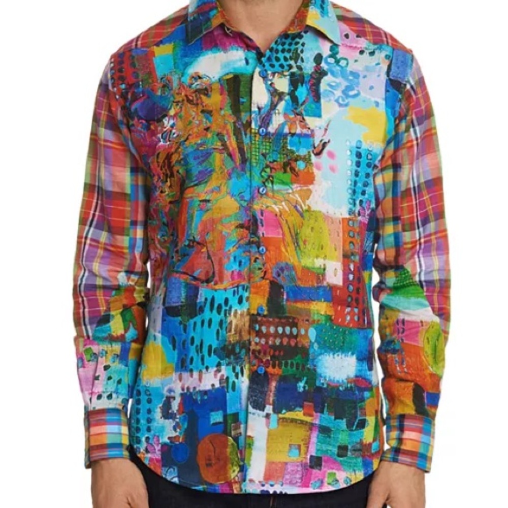 Robert Graham Limited Edition Patchwork Classic Fit Shirt
